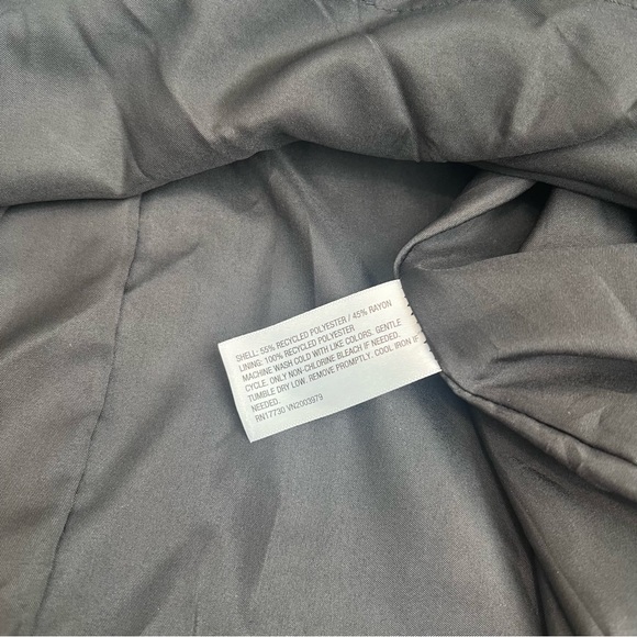 Women's Decorative Pockets Mini a-Line Dress a New Day Black Gingham Medium - Picture 6 of 8